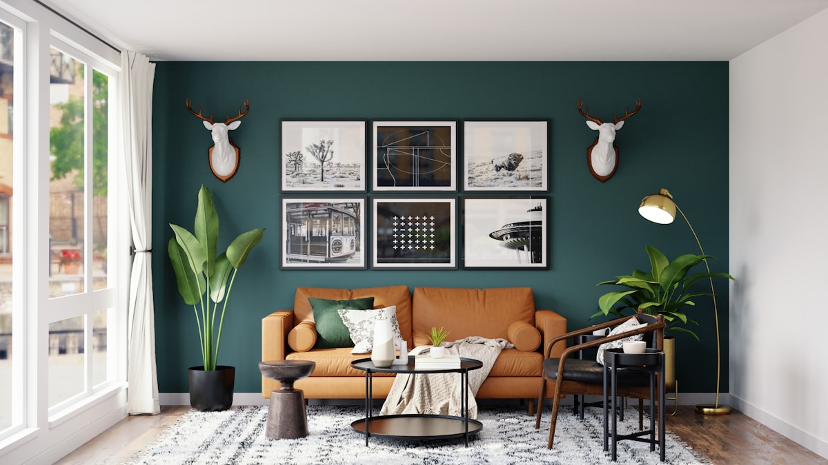 Décoration murale minimaliste avec oiseaux en céramique artisanale
