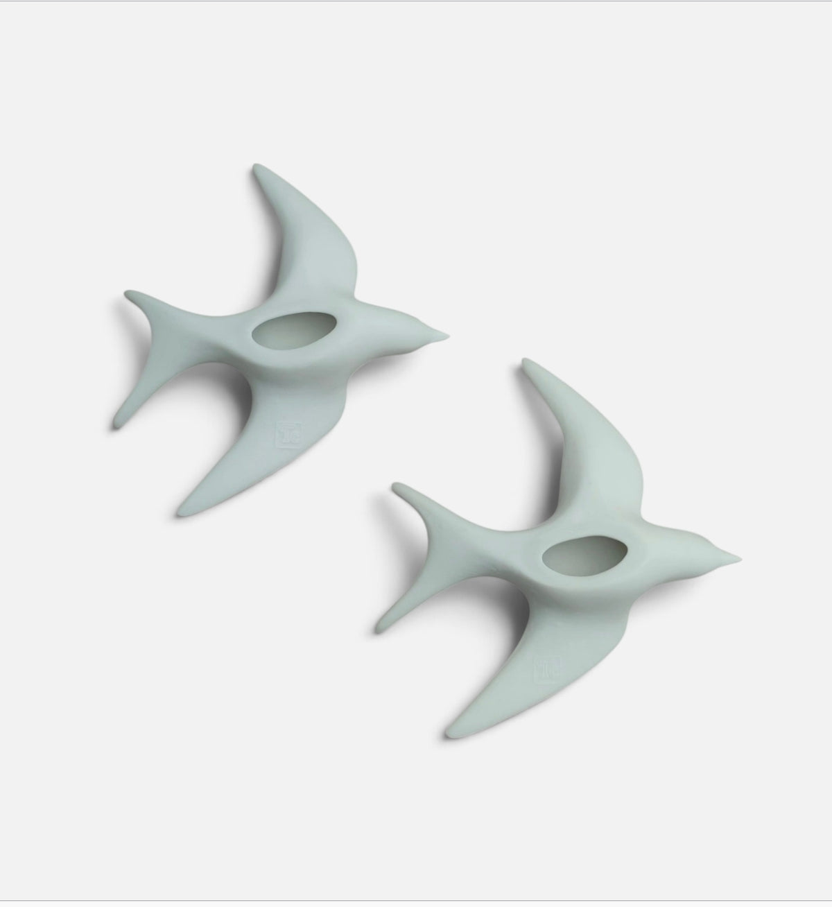 Hirondelle murale en porcelaine . décoration intérieur et extérieur
